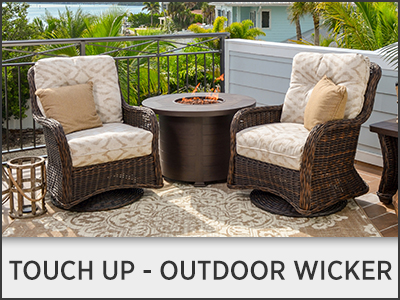 Outdoor Wicker Touch Up